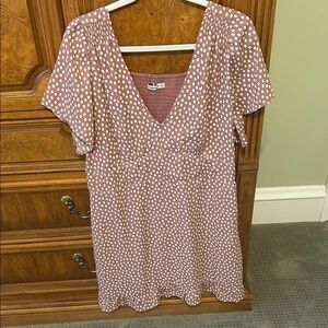 Abercrombie & Fitch Polka Dot WEAR NOW Mini Dress 👗